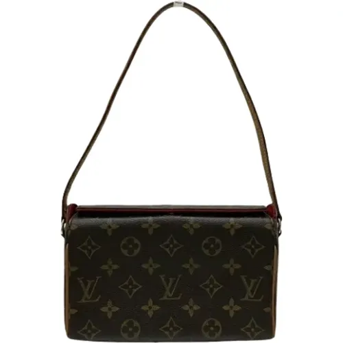 Pre-owned Canvas handbags , female, Sizes: ONE SIZE - Louis Vuitton Vintage - Modalova