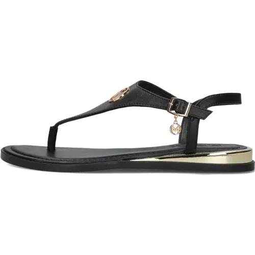 Schwarze Ledersandalen Nyobi Stil - Mexx - Modalova