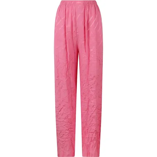 BB Monogram Trousers , female, Sizes: XS - Balenciaga - Modalova