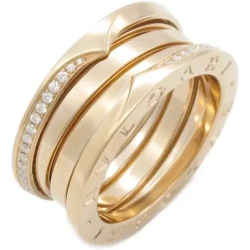 Pre-owned Rose Gold rings , female, Sizes: ONE SIZE - Bvlgari Vintage - Modalova