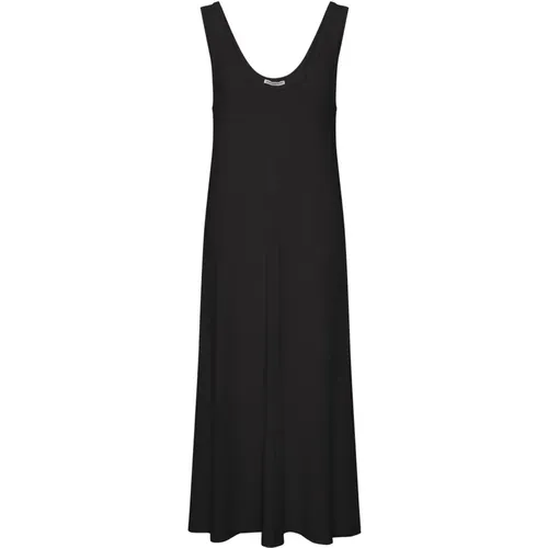 Klassisches A-Linien-Kleid aus Jersey in Schwarz - drykorn - Modalova