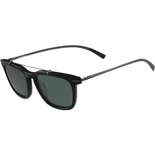 Sf820Sp-001 Polarized Sunglasses /Green , female, Sizes: 54 MM - Salvatore Ferragamo - Modalova