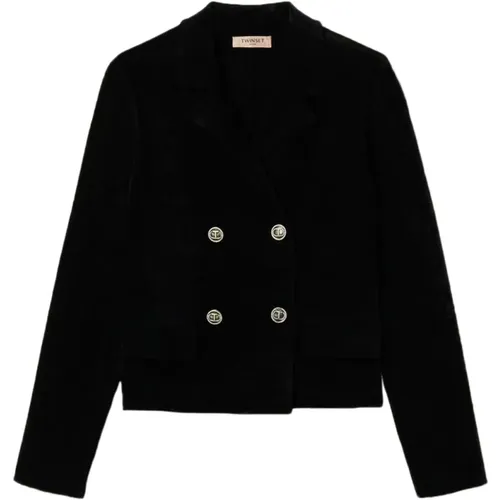 Outerwear Jacket Style Aw24 , female, Sizes: L, S, M, XS - Twinset - Modalova