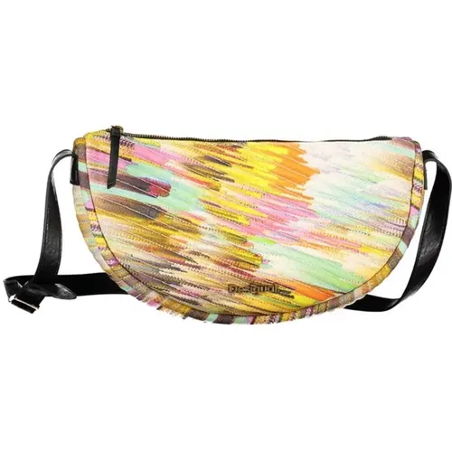 Gelbe Schultertasche mit Taschen - Desigual - Modalova