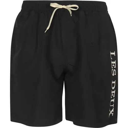 Logo Print Badehose Les Deux - Les Deux - Modalova