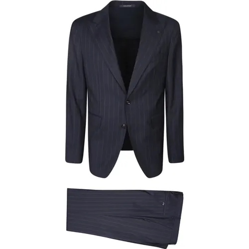 Pinstripe Suit , male, Sizes: M, 2XL - Tagliatore - Modalova