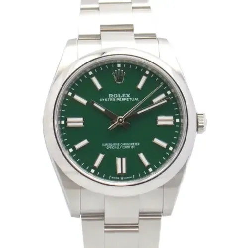 Pre-owned Rostfreier Stahl watches - Rolex Vintage - Modalova