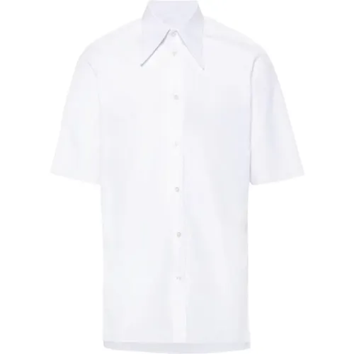 Mens Clothing Shirts Ss24 , male, Sizes: XL, M, S, L - Maison Margiela - Modalova