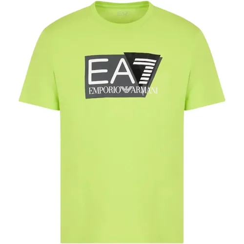 Minimalist Short Sleeve T-Shirt , male, Sizes: M, S, XL, L - Emporio Armani EA7 - Modalova