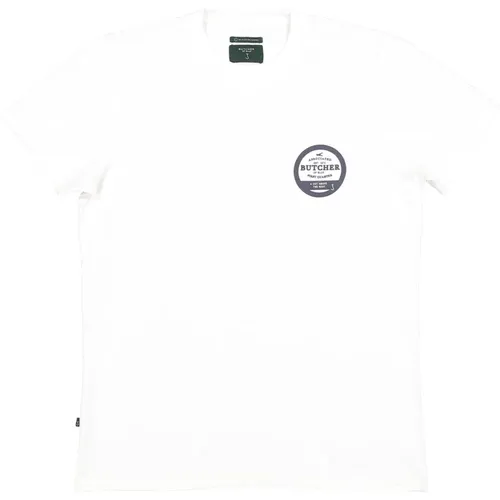 Stylisches Fresco T-Shirt in Weiß , Herren, Größe: XL - Butcher of Blue - Modalova
