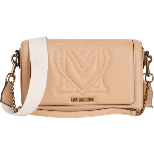 Women's Shoulder Bag with Logo , female, Sizes: ONE SIZE - Love Moschino - Modalova