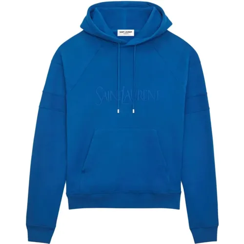 Hoodie , male, Sizes: M, L - Saint Laurent - Modalova