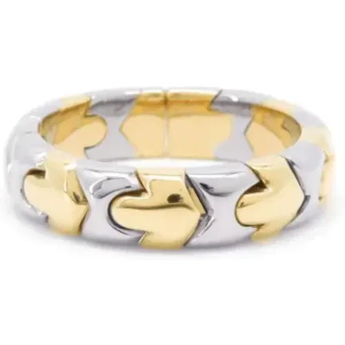 Pre-owned Gold rings , female, Sizes: ONE SIZE - Bvlgari Vintage - Modalova