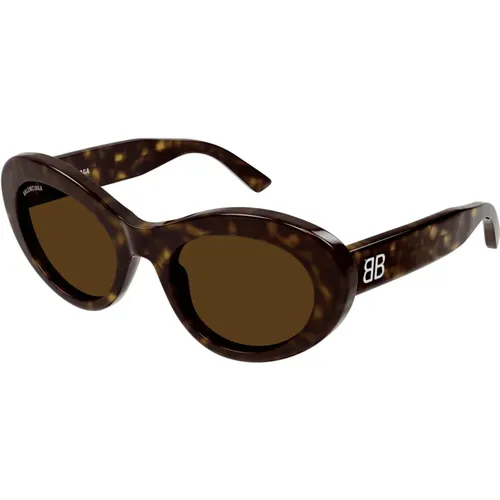Bb0294S Sonnenbrille , Damen, Größe: 55 MM - Balenciaga - Modalova