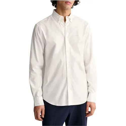 Classic Pinpoint Oxford Shirt , male, Sizes: 2XL, XL, L - Gant - Modalova