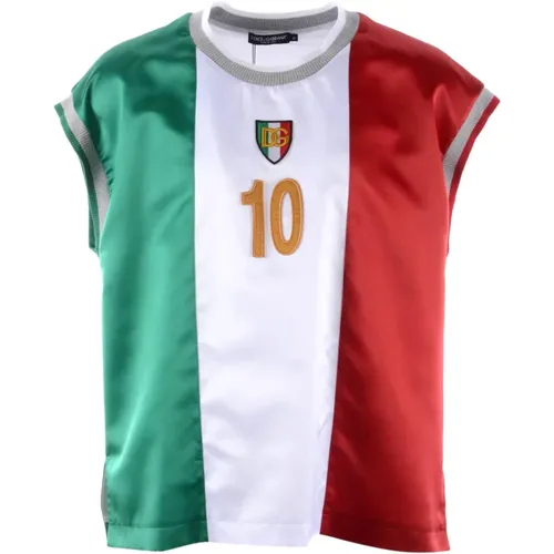Sport Italia Ärmelloses T-Shirt - Dolce & Gabbana - Modalova