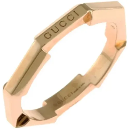 Pre-owned Rose Gold rings , female, Sizes: ONE SIZE - Gucci Vintage - Modalova