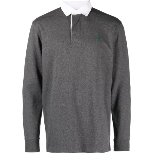 Pullover Grau , Herren, Größe: L - Ralph Lauren - Modalova