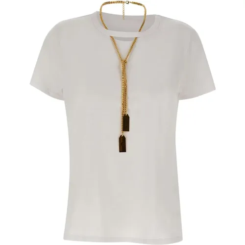 Chic T-shirts and Polos Collection , female, Sizes: XL, S, M, L, XS - Elisabetta Franchi - Modalova