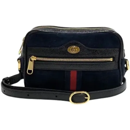 Pre-owned Suede crossbody-bags , female, Sizes: ONE SIZE - Gucci Vintage - Modalova