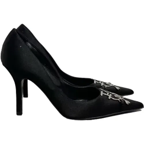 Pre-owned Canvas heels , female, Sizes: 4 UK - Dior Vintage - Modalova