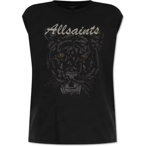 Hunter Brooke T-shirt , Damen, Größe: L - AllSaints - Modalova
