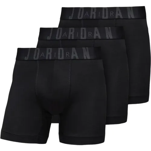 Schwarzes Herrenunterwäsche-Set mit elastischem Band , Herren, Größe: XL - Jordan - Modalova