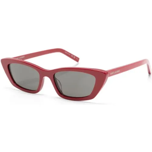 SL 277 012 Sunglasses , female, Sizes: 52 MM - Saint Laurent - Modalova