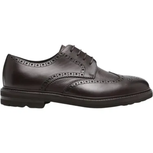 Englischer Brogue Schnürschuh , Herren, Größe: 41 EU - Henderson Baracco - Modalova