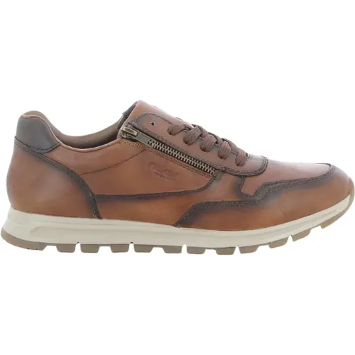 Mens Cognac Shoes , male, Sizes: 7 UK, 10 UK, 8 UK, 11 UK, 9 UK - Rieker - Modalova