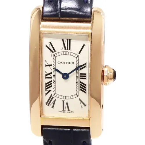 Pre-owned Metal watches , female, Sizes: ONE SIZE - Cartier Vintage - Modalova