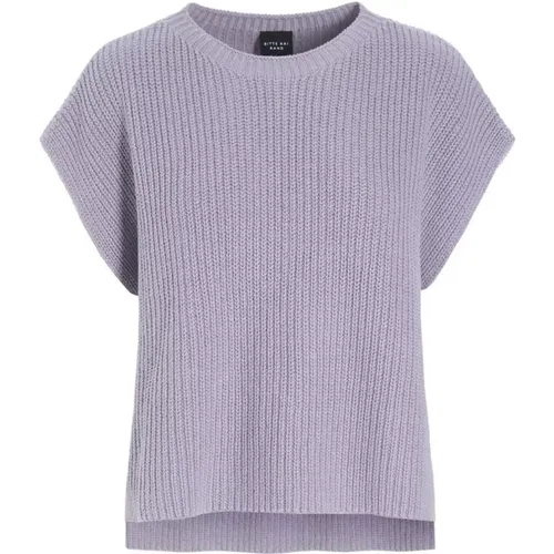 Lavender Sky Knit Top , female, Sizes: 2XL - Bitte Kai Rand - Modalova