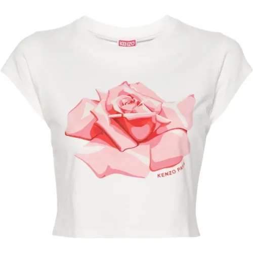Stylish T-Shirt , female, Sizes: L - Kenzo - Modalova