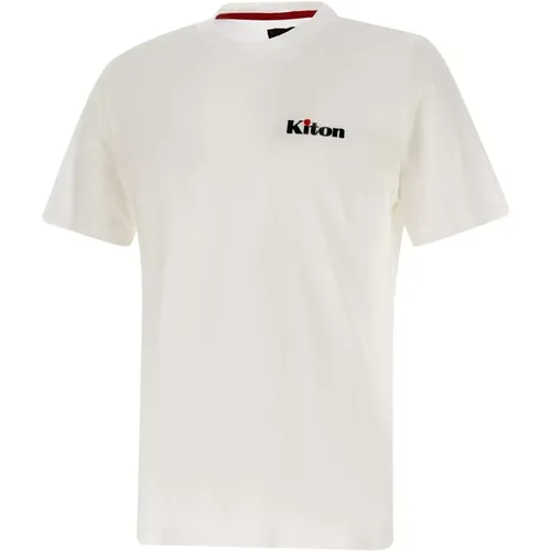 T-shirts and Polos , male, Sizes: M, L, S, XL - Kiton - Modalova