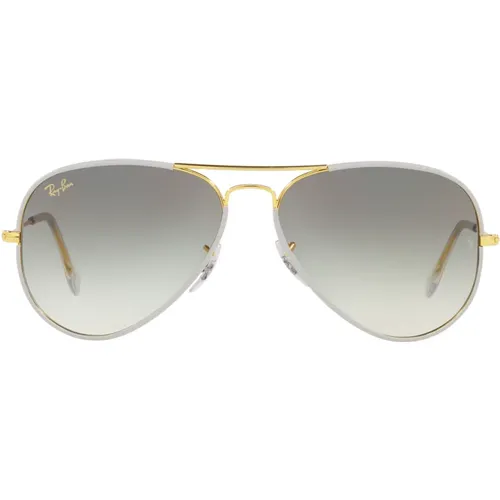 Rb3025 Aviator Full Color Legend Polarized Sunglasses , female, Sizes: 58 MM - Ray-Ban - Modalova