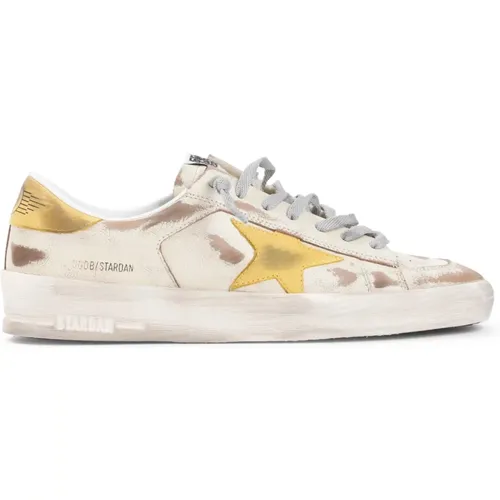 Neutrale Ledersneakers Aw24 - Golden Goose - Modalova