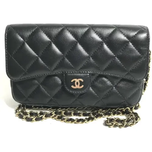 Pre-owned Leather chanel-bags , female, Sizes: ONE SIZE - Chanel Vintage - Modalova