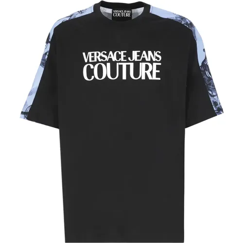 T-shirts and Polos , male, Sizes: 2XL, M, L, S - Versace Jeans Couture - Modalova
