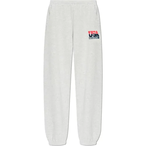 Sweatpants mit Logo , Damen, Größe: L - Sporty & Rich - Modalova