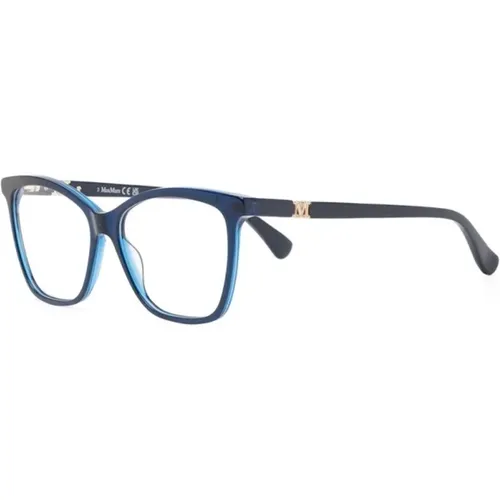 Blaue Optische Brille, vielseitig und stilvoll - Max Mara - Modalova