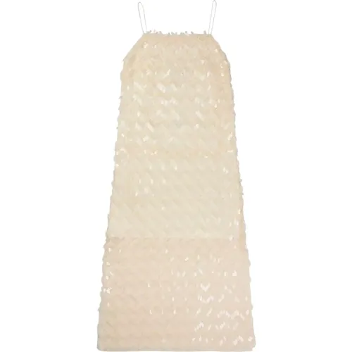 Beautiful Sequin Dress with Thin Straps , female, Sizes: S, XS, L, M, 2XS, XL - Munthe - Modalova