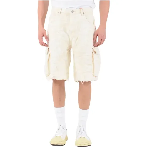 Casual Shorts , male, Sizes: W34, W38, W31, W32 - Purple Brand - Modalova