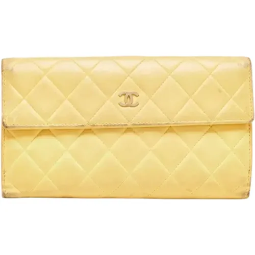 Pre-owned Leder portemonnaies - Chanel Vintage - Modalova