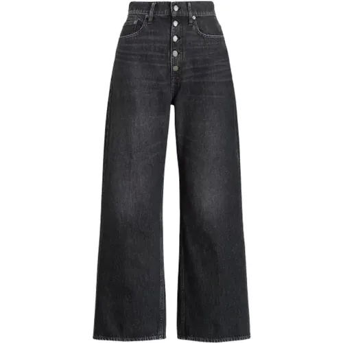 Wide Leg High Waist Jeans - Polo Ralph Lauren - Modalova