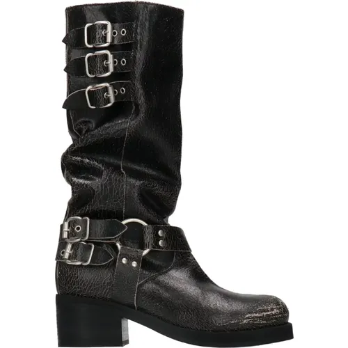 Stylish Boots , female, Sizes: 3 UK, 7 UK, 4 UK, 6 UK - Aniye By - Modalova