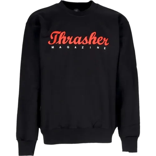 Script Crewneck Sweatshirt , unisex, Sizes: L, S, M, XL - Thrasher - Modalova