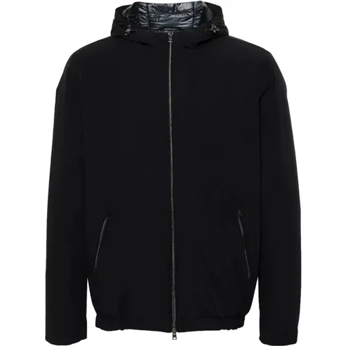 Dunkelblaue Jacke , Herren, Größe: 2XL - Herno - Modalova