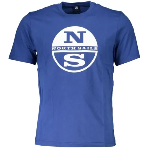 Druck Logo Rundhals T-Shirt - North Sails - Modalova