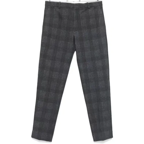 Checkered Fleece Trousers , male, Sizes: L, 2XL, M - Circolo 1901 - Modalova