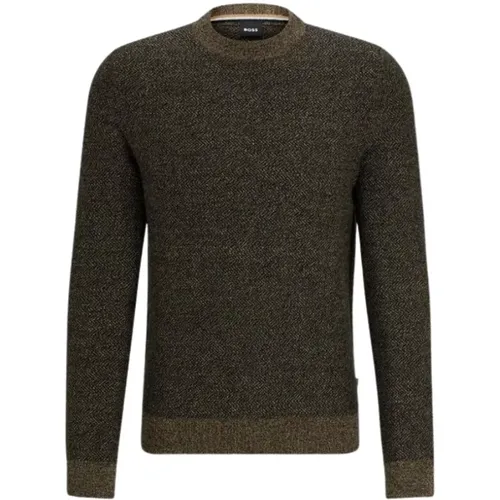 Basic Sweater , male, Sizes: XL, M, L - Hugo Boss - Modalova
